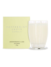 Lemongrass & Lime - Large Soy Candle 370g