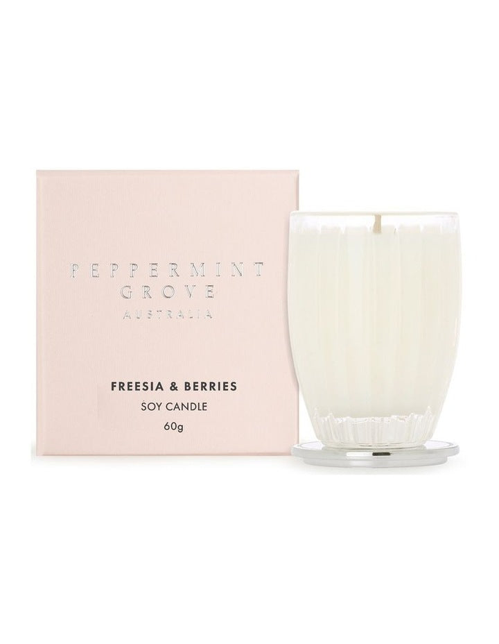 Freesia And Berries Small Soy Candle 60g