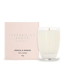 Freesia And Berries Small Soy Candle 60g
