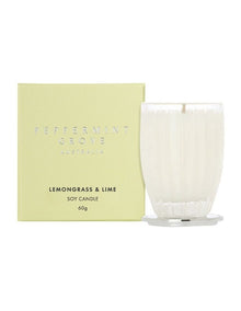 Lemongrass & Lime Small Soy Candle 60g