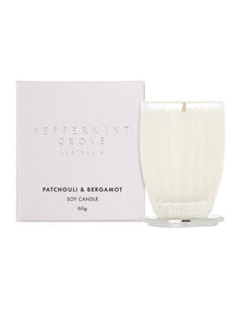 Patchouli & Bergamot Small Soy Candle 60g