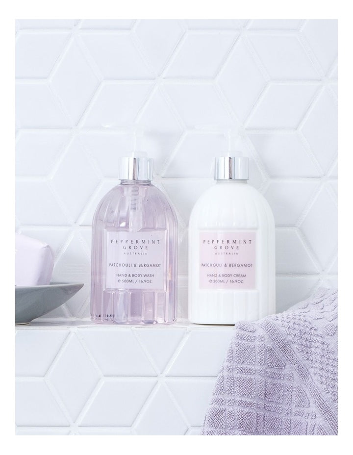 Patchouli & Bergamot - Hand & Body Wash 500ml