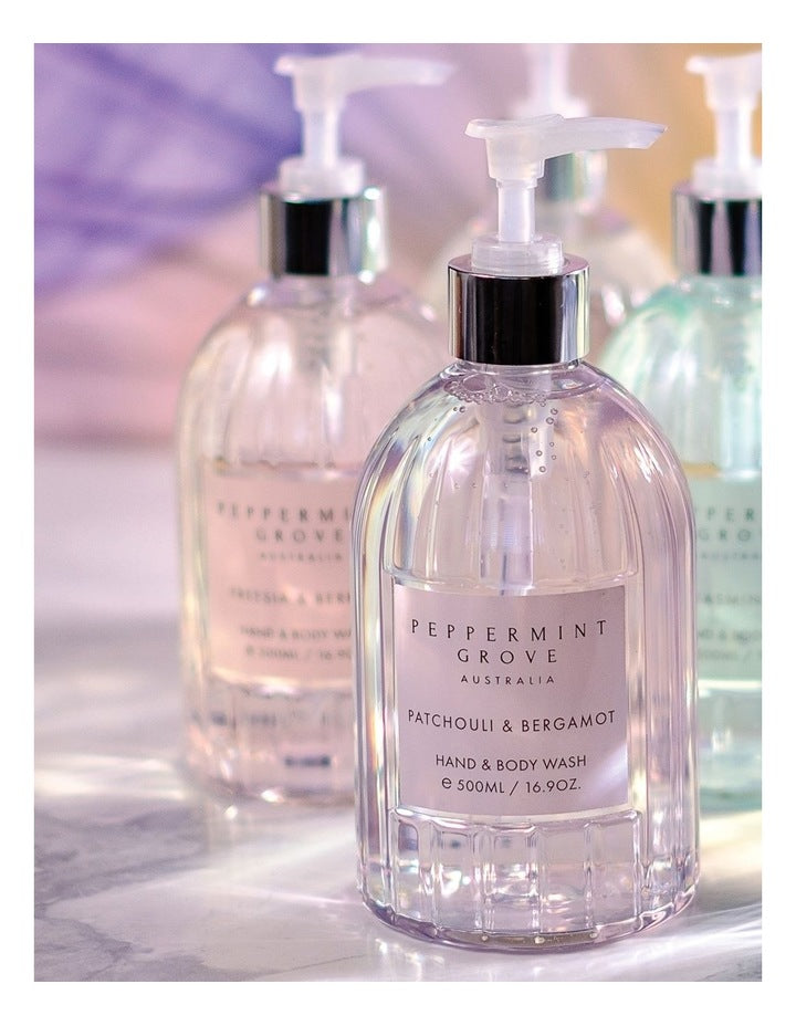 Patchouli & Bergamot - Hand & Body Wash 500ml