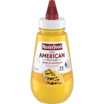 MasterFoods Mild American Mustard 250g