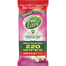 Pine O Cleen Disinfectant Biodegradable Wipes Tropical Blossom 220 Pack