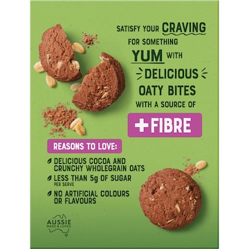 Arnott's Snack Right Oaty Bites Cocoa & Oat 6 pack