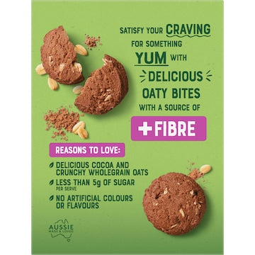 Arnott's Snack Right Oaty Bites Cocoa & Oat 6 pack