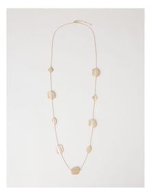 Coin Station Necklace in Gold