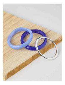 Bangle Stack 3 Pack in Blue