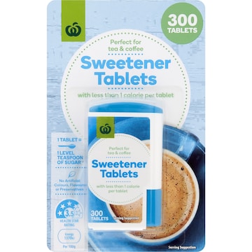 Woolworths Sweetener Tablets 300 pack