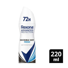 Women Antiperspirant Aerosol Advanced Invisible Dry Fresh Deodorant