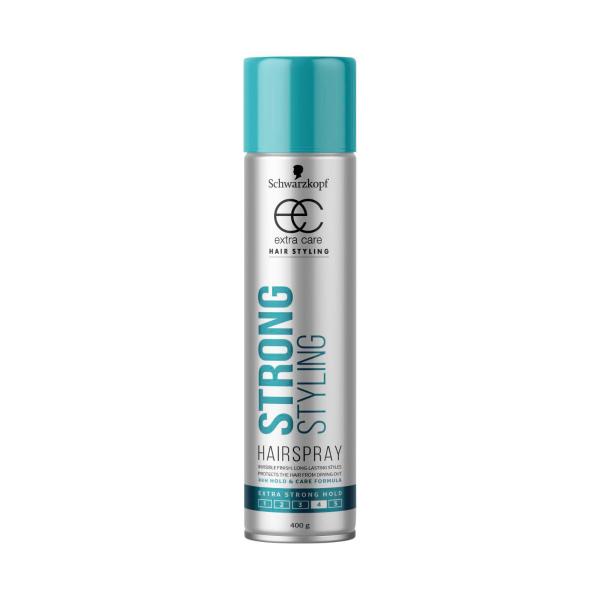 SCHWARZKOPF EXTRA CARE HAIRSPRAY STRONG HOLD 400GRAM