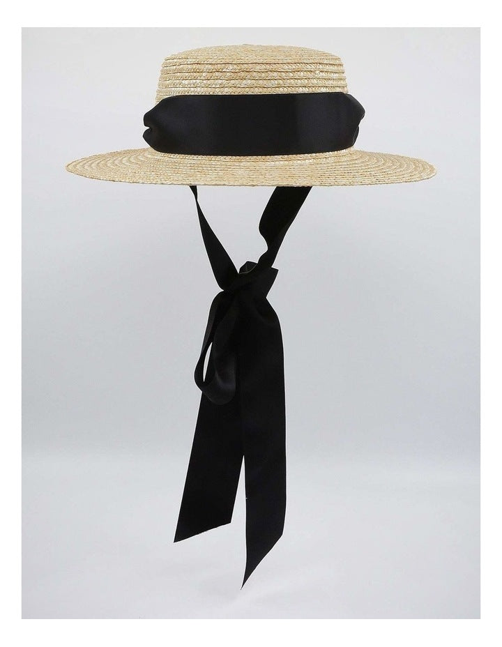 Venice Racewear Hat in Black