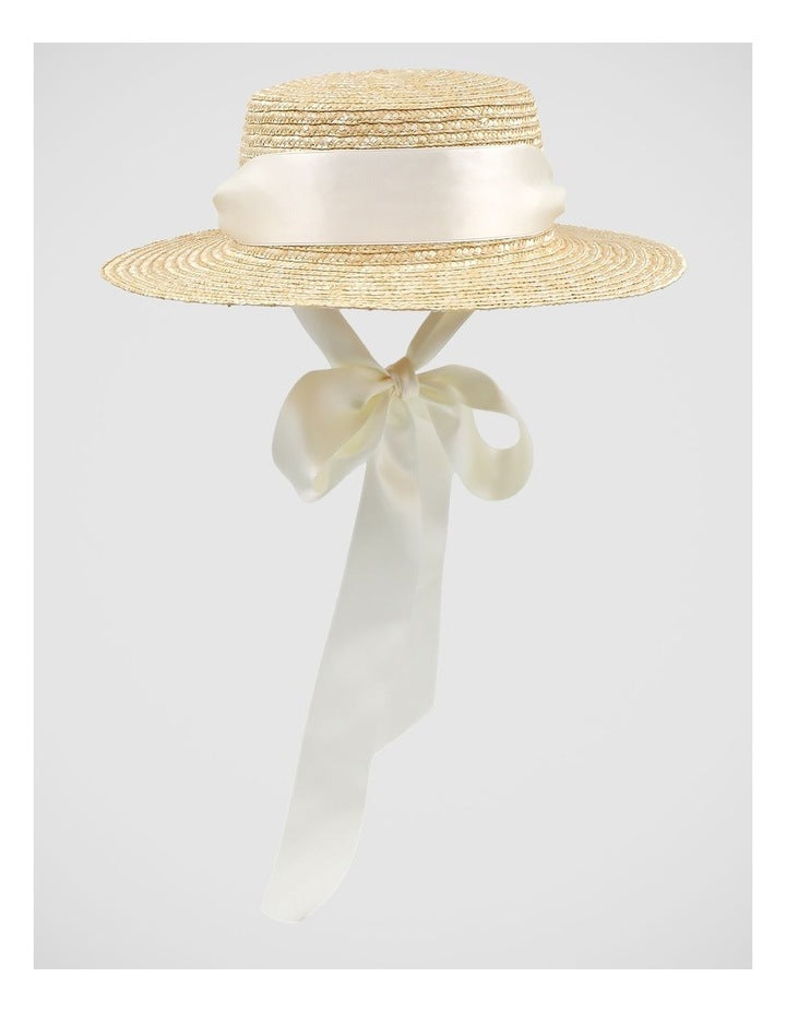 Venice Racewear Hat in Cream