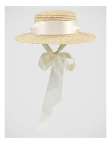 Venice Racewear Hat in Cream