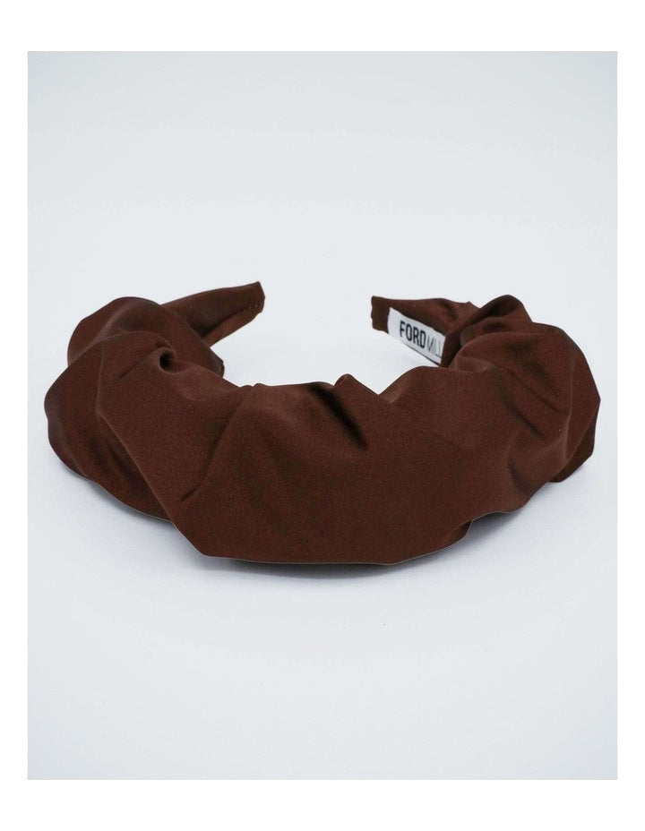 Jude Fascinator in Chocolate