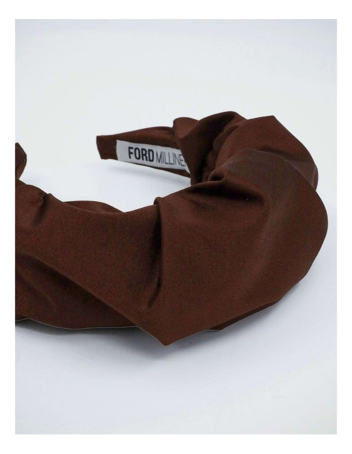 Jude Fascinator in Chocolate