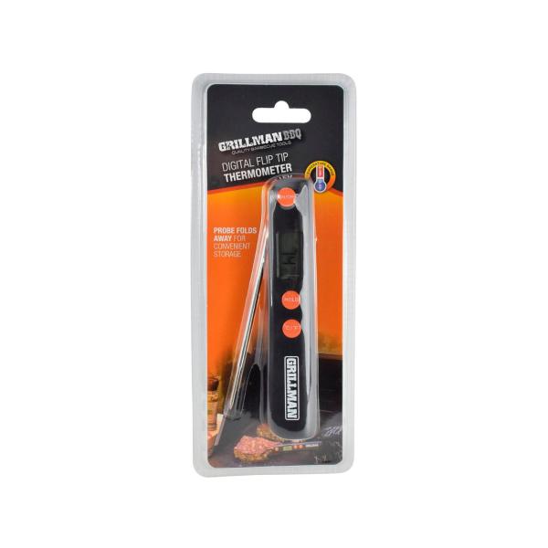 GRILLMAN BBQ DIGITAL FLIP TIP THERMOMETER
