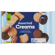Woolworths Creams Assorted Biscuits 500G