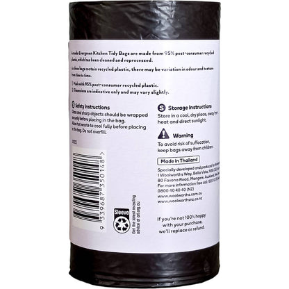 Armada Evergreen Kitchen Tidy Garbage Bags Small 40 pack