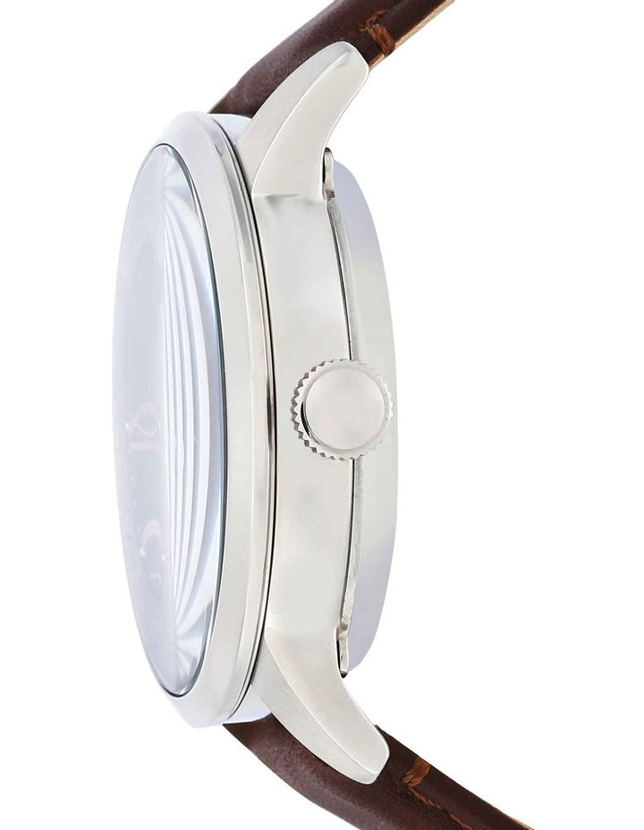 Townsman Me3061 Analogue Watch In Dark Brown