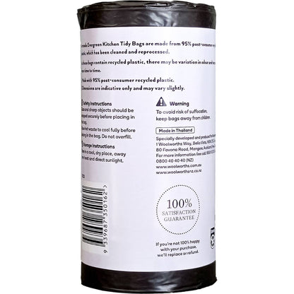 Armada Evergreen Kitchen Tidy Garbage Bags Large 30 pack