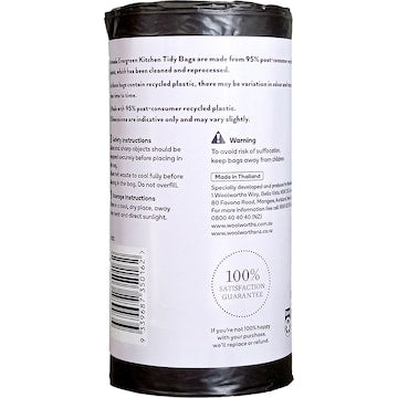 Armada Evergreen Kitchen Tidy Garbage Bags Large 30 pack