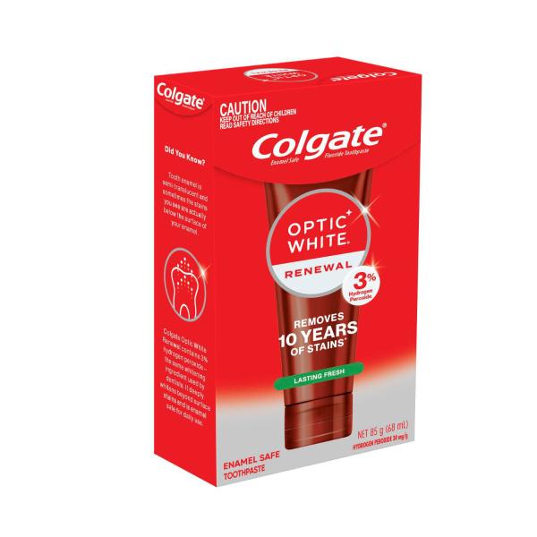 COLGATE OPTIC WHITE RENEWAL LASTING FRESH 85G