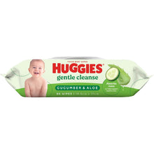 Huggies Thick Baby Wipes Cucumber & Aloe 80 Pack