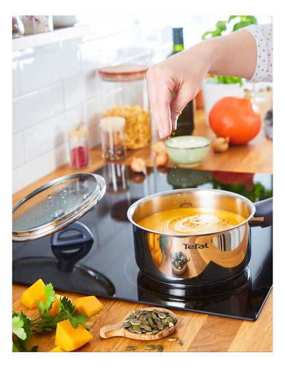 Daily Cook Induction Stainless Steel Saucepan 18cm/2L + Lid