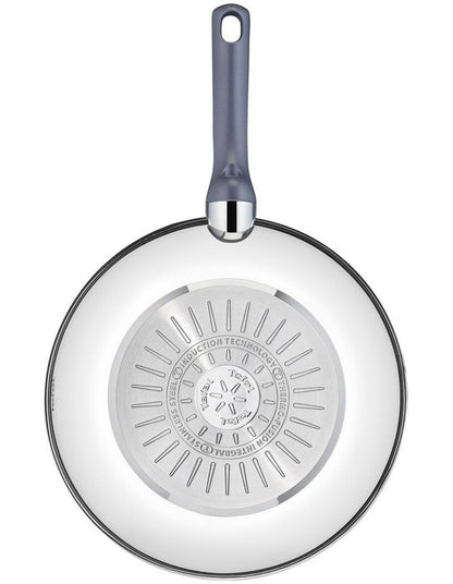 Daily Cook Induction Stainless Steel Wok 28cm + Lid