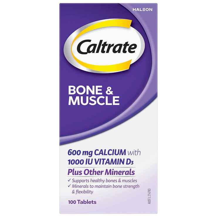 Caltrate Bone & Muscle 3 x 100 Tablets