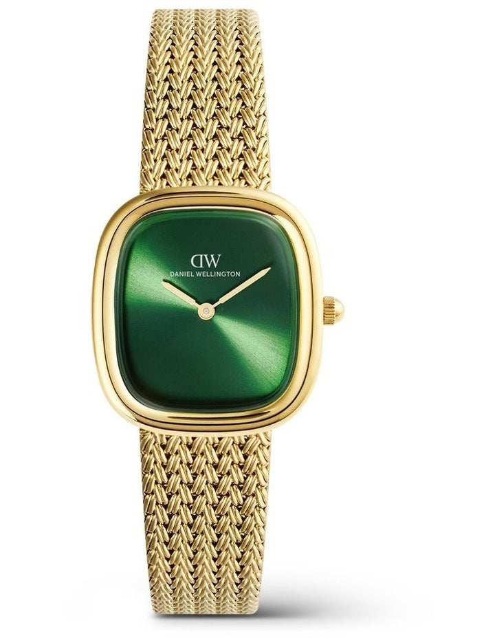 Daniel Wellington Margot 24x26mm Braided Mesh Gold Watch DW00100967