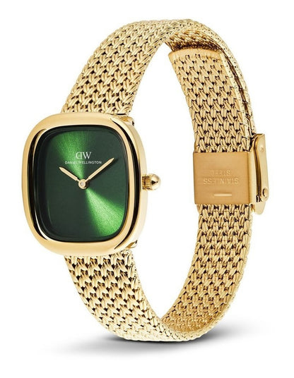 Daniel Wellington Margot 24x26mm Braided Mesh Gold Watch DW00100967