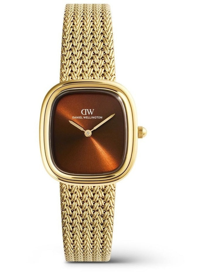 Daniel Wellington Margot 24x26mm Braided Mesh Gold Watch DW00100968