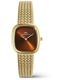 Daniel Wellington Margot 24x26mm Braided Mesh Gold Watch DW00100968
