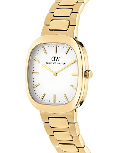 Daniel Wellington Cort 30x38mm Link Gold Watch DW00100985