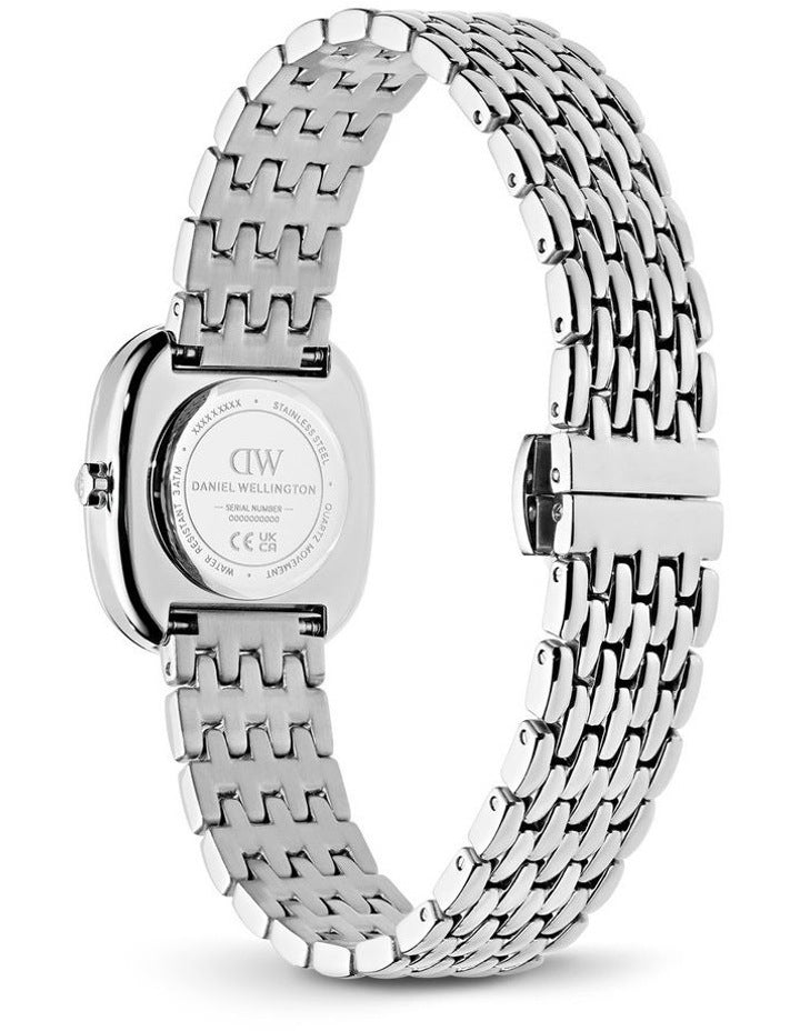 Daniel Wellington Corta 24x28mm Grain Link Steel Watch DW00100992
