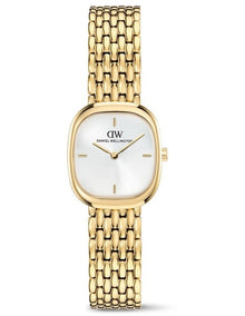 Daniel Wellington Corta 24x28mm Grain Link Gold Watch DW00100993