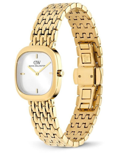 Daniel Wellington Corta 24x28mm Grain Link Gold Watch DW00100993