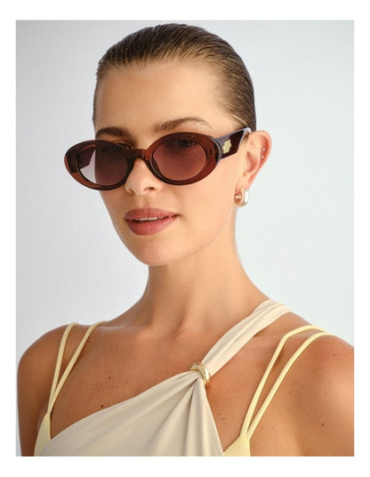 Le Specs Nouveau Vie  Lsp2652366 In Chocolate Brown