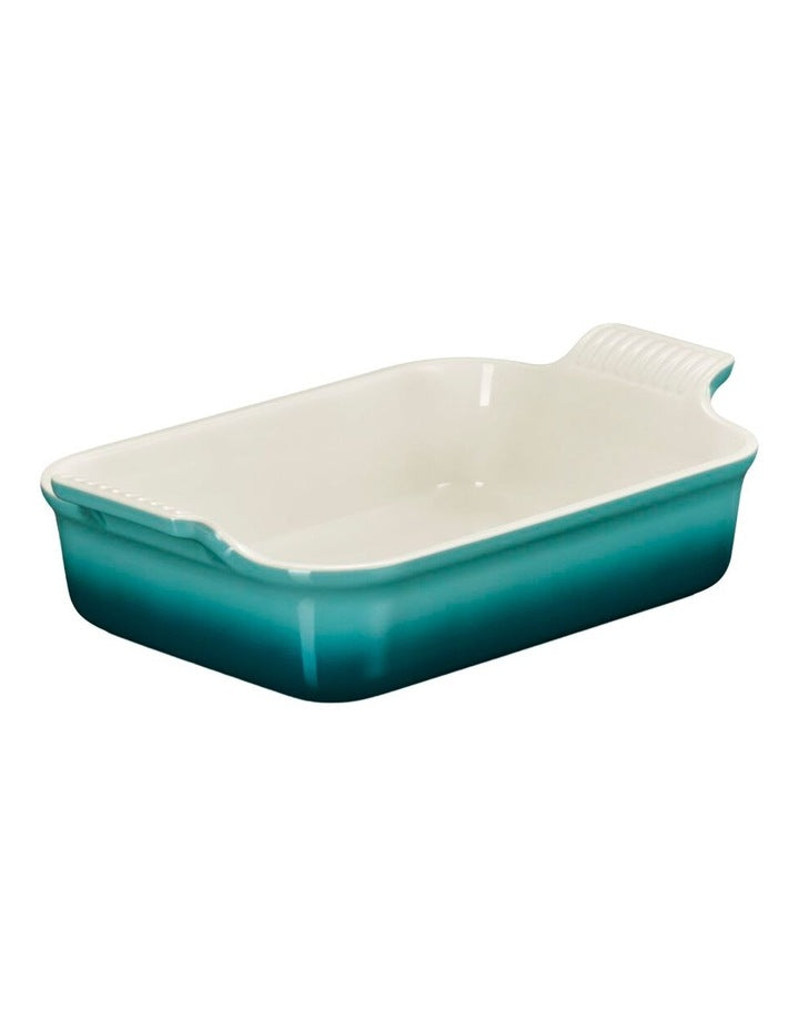 Heritage Rectangular Dish 26cm Bleu Riveria