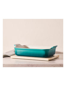 Heritage Rectangular Dish 32cm Bleu Riveria