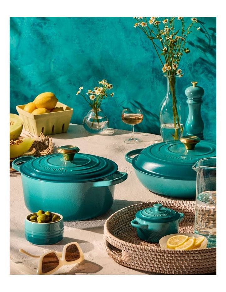 Mini Cocotte 10cm Bleu Riveria
