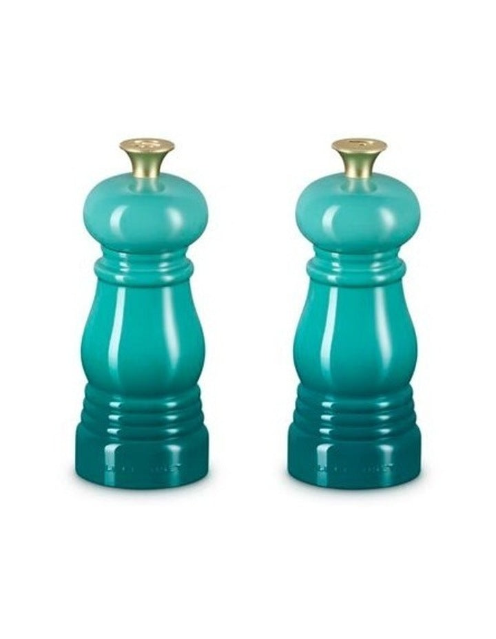 Mill Salt & Pepper Set 12cm in Bleu Riveria