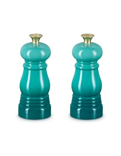 Mill Salt & Pepper Set 12cm in Bleu Riveria