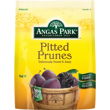 Angas Park Pitted Prunes 1kg