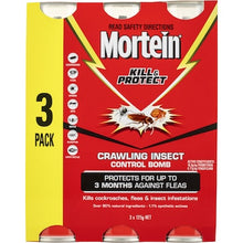 Mortein Kill & Protect DIY Crawling Insect Control Bomb 3 pack