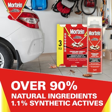 Mortein Kill & Protect DIY Crawling Insect Control Bomb 3 pack