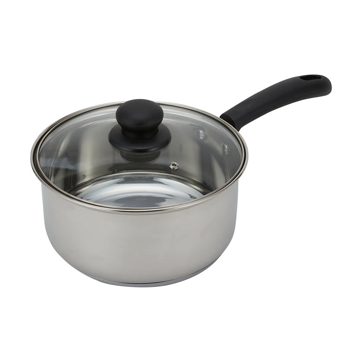 20cm Stainless Steel Saucepan with Lid
